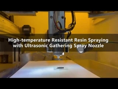 500 درجة حرارة عالية مادة بيروفسكيت آلة رش بالموجات فوق الصوتية الآلية